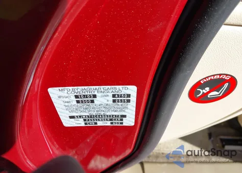 2004 Jaguar Xj Xj8 from USA, damaged, VIN SAJWA71C64SG22478